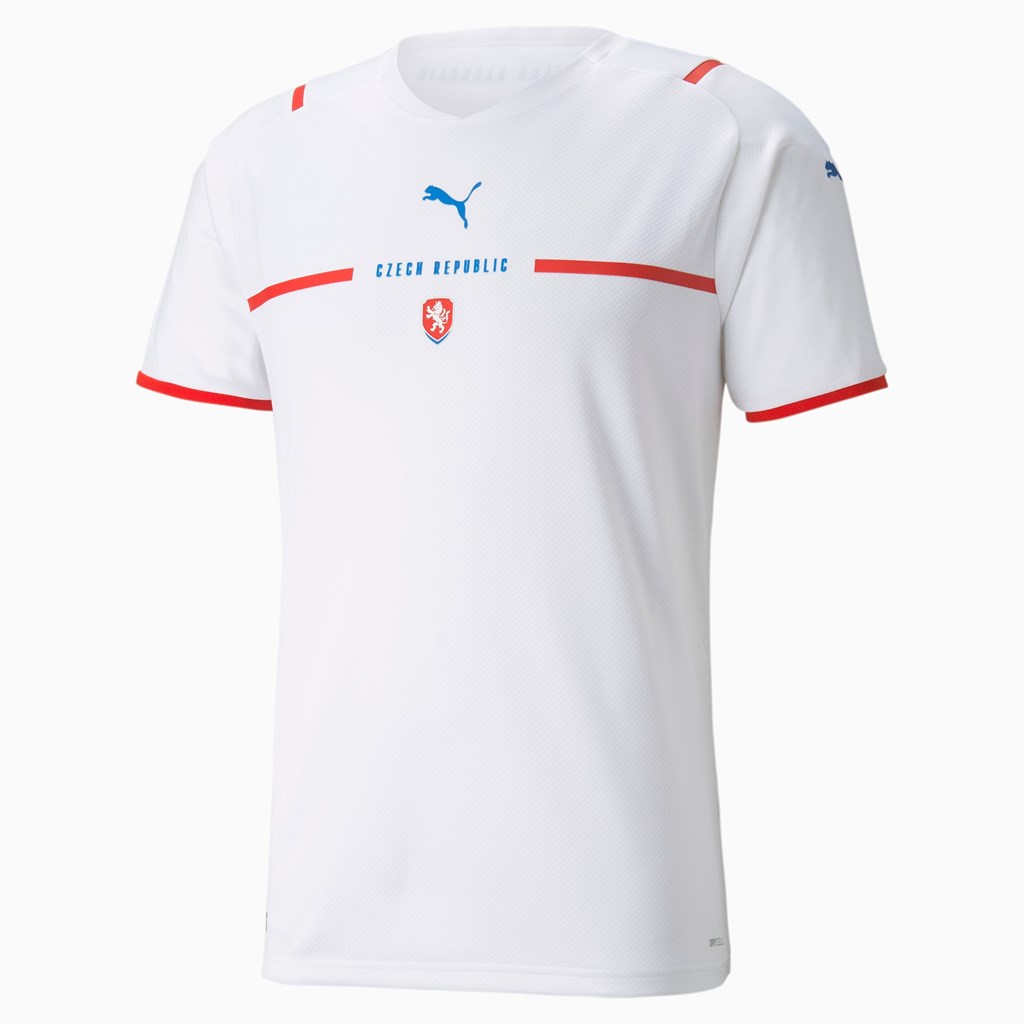 Puma Czech Republic Away Replica Jersey Herre Hvide | 928046OGV