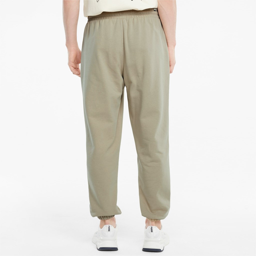 Puma Downtown French Terry Sweatpants Herre Grøn | NL5480962