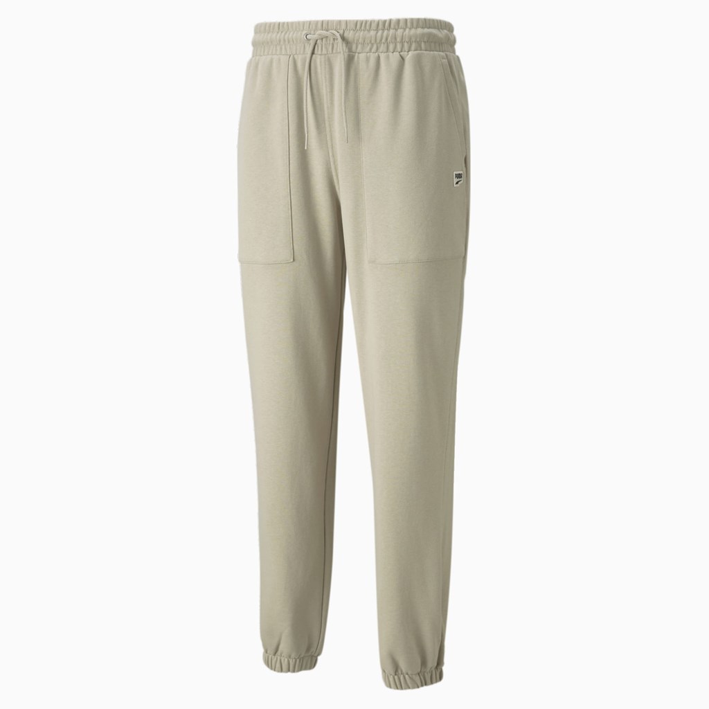 Puma Downtown French Terry Sweatpants Herre Grøn | NL5480962