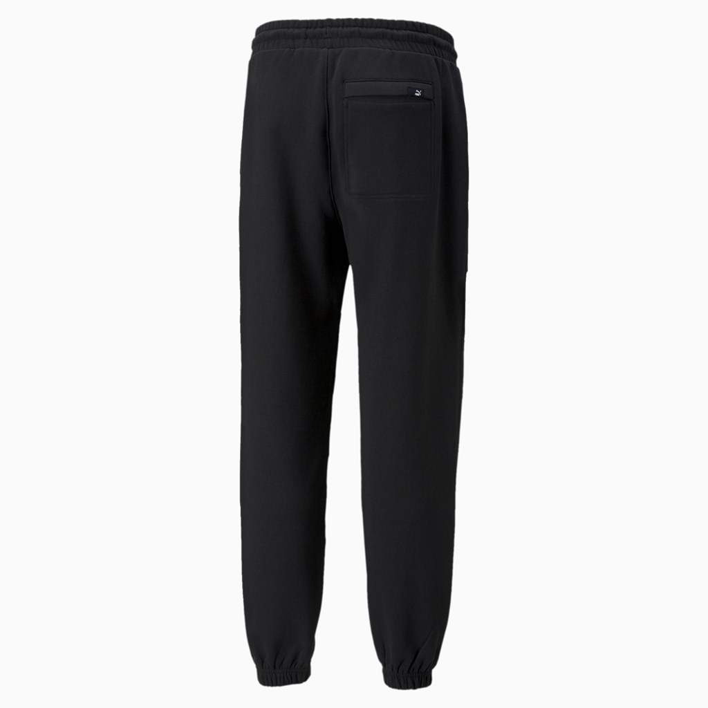 Puma Downtown Sweatpants Herre Sort | QG3290458