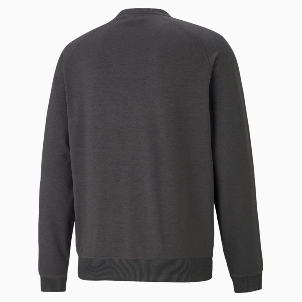 Puma EGW CLOUDSPUN PM Golf Crewneck Trøjer Herre Sort | CW0761952