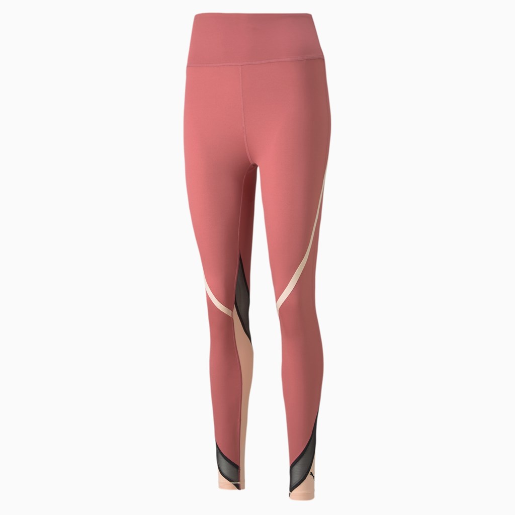 Puma EVERSCULPT Full-Length Q4 Trænings Leggings Dame Mauvewood / Peach Parfait | 084753NSC