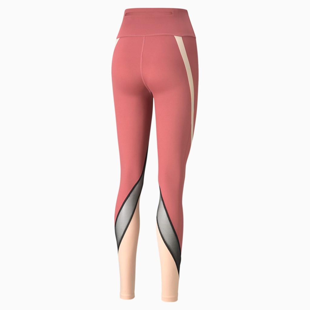 Puma EVERSCULPT Full-Length Q4 Trænings Leggings Dame Mauvewood / Peach Parfait | 084753NSC