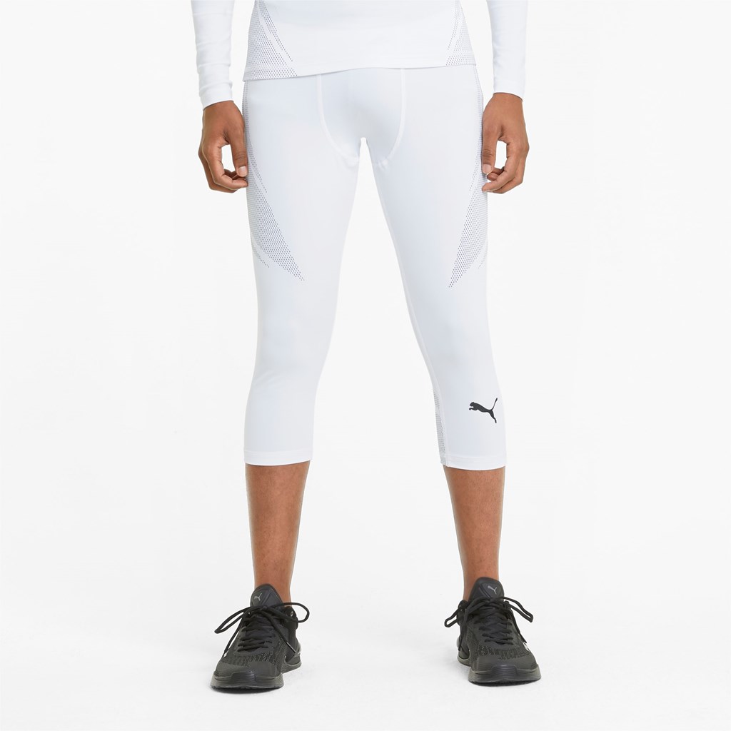 Puma EXO-ADAPT 3/4 Trænings Tights Herre Hvide | OS0742819