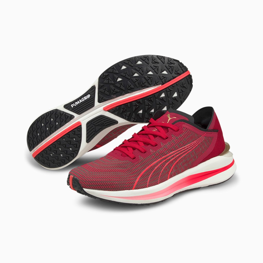 Puma Electrify Nitro Løbesko Dame Rød | 865349IOZ