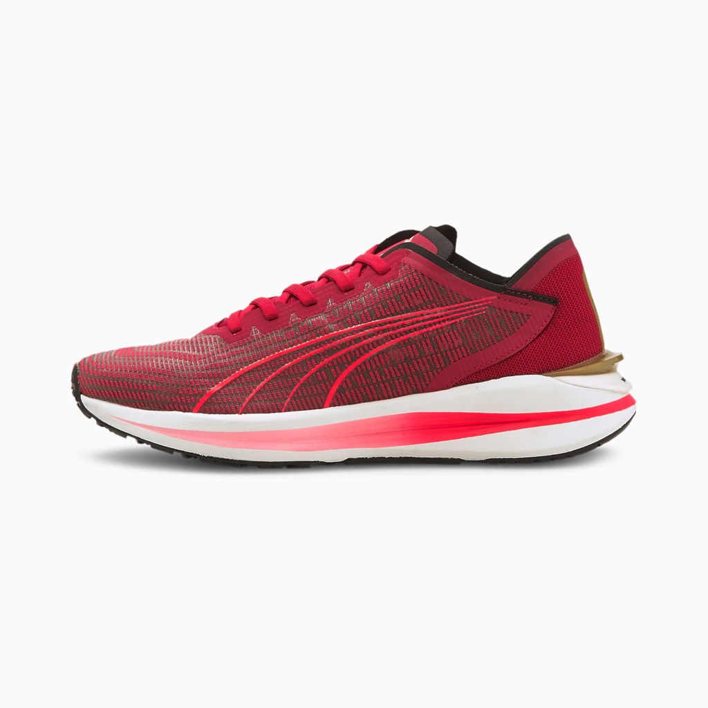 Puma Electrify Nitro Løbesko Dame Rød | 865349IOZ