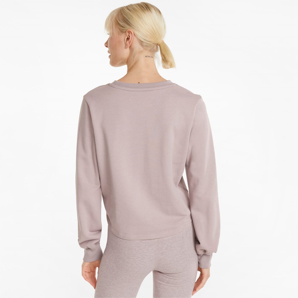 Puma Exhale Relaxed Trænings Pullover Dame Quail | 751038TMF