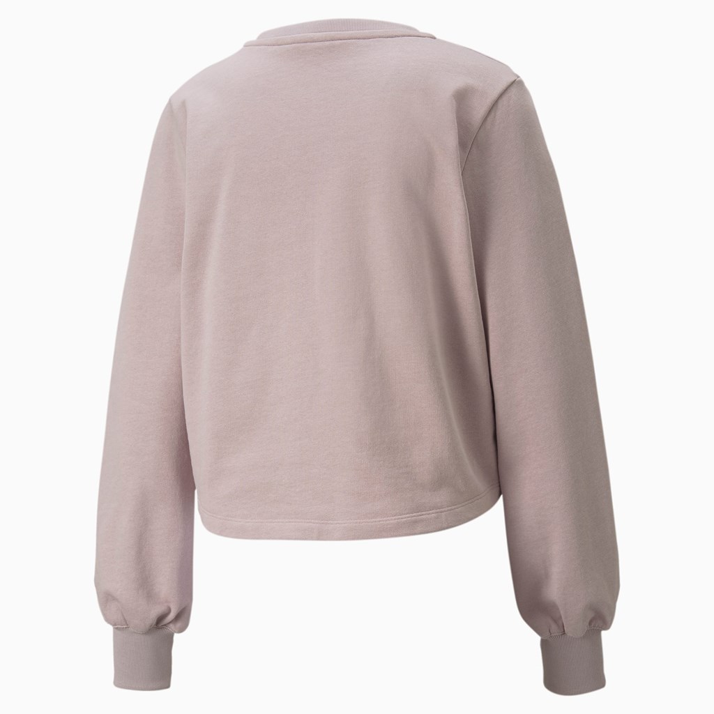 Puma Exhale Relaxed Trænings Pullover Dame Quail | 751038TMF