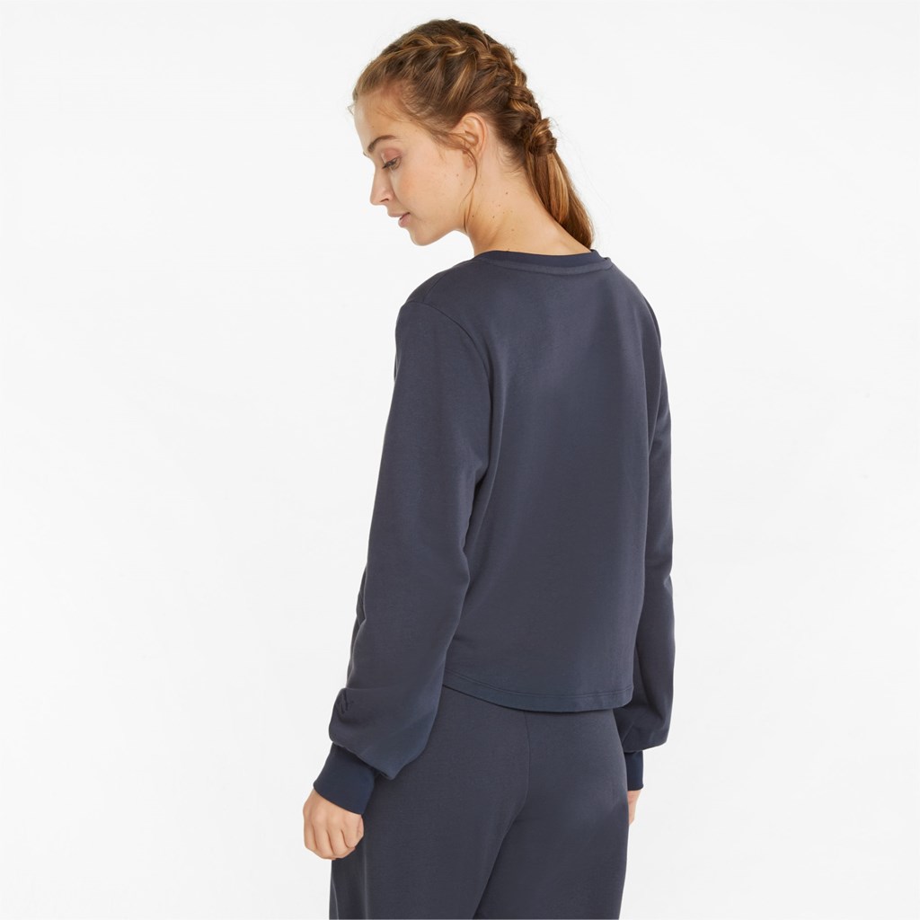 Puma Exhale Relaxed Trænings Pullover Dame Parisian Night | 975201JTV