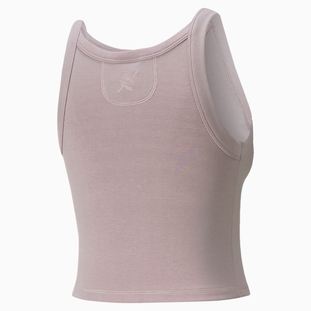 Puma Exhale Ribbed Trænings Tank Tops Dame Quail | SW0148236