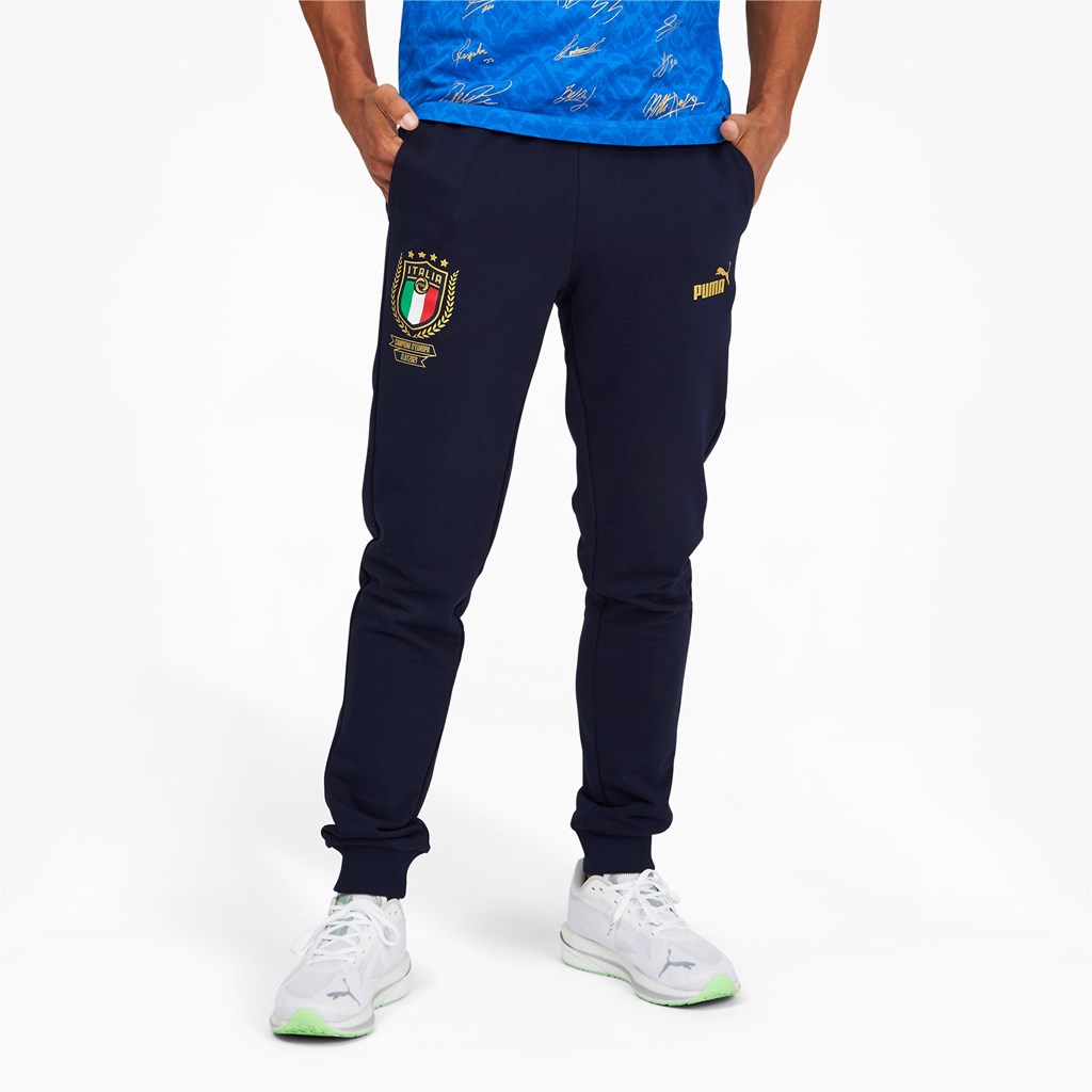 Puma FIGC Winner Soccer Bukser Herre Guld | 176834HPJ