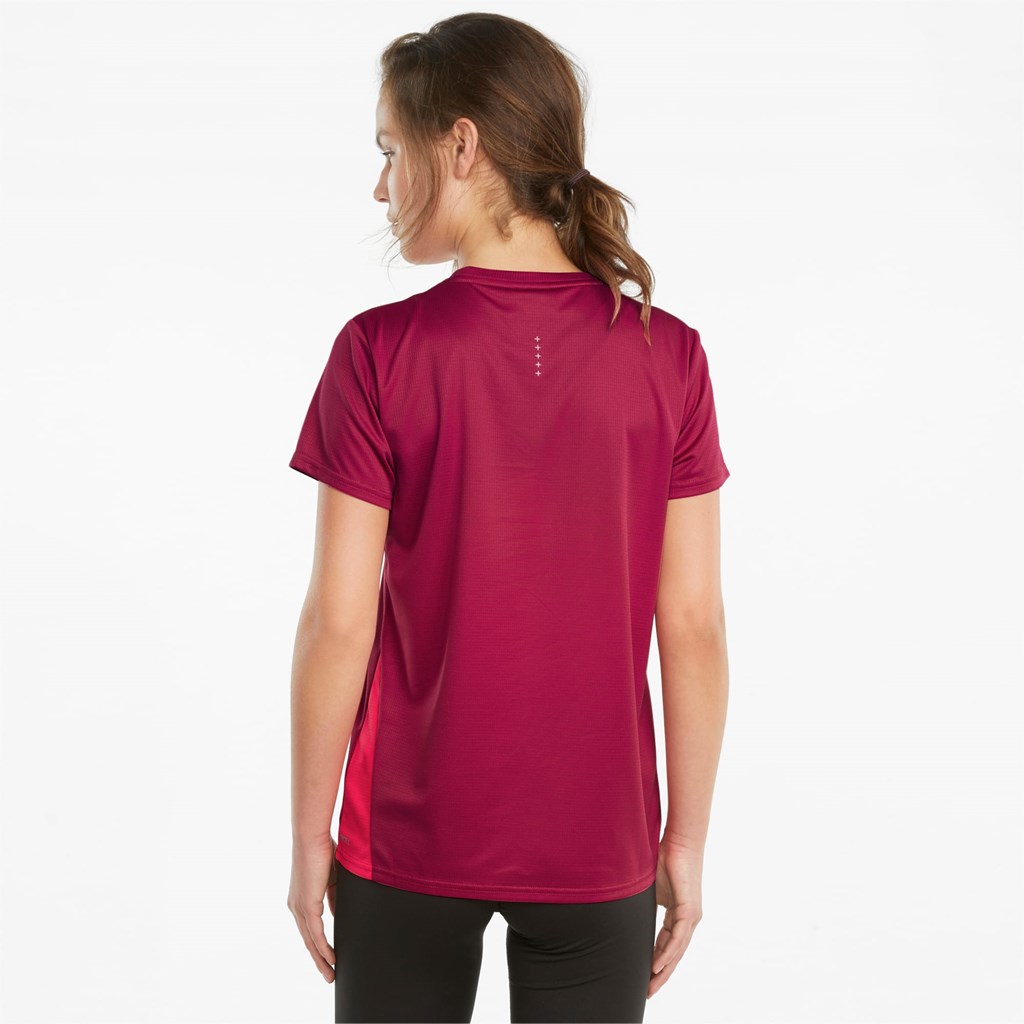 Puma Favorite Løbe T-shirt Dame Rød | 938610MLT