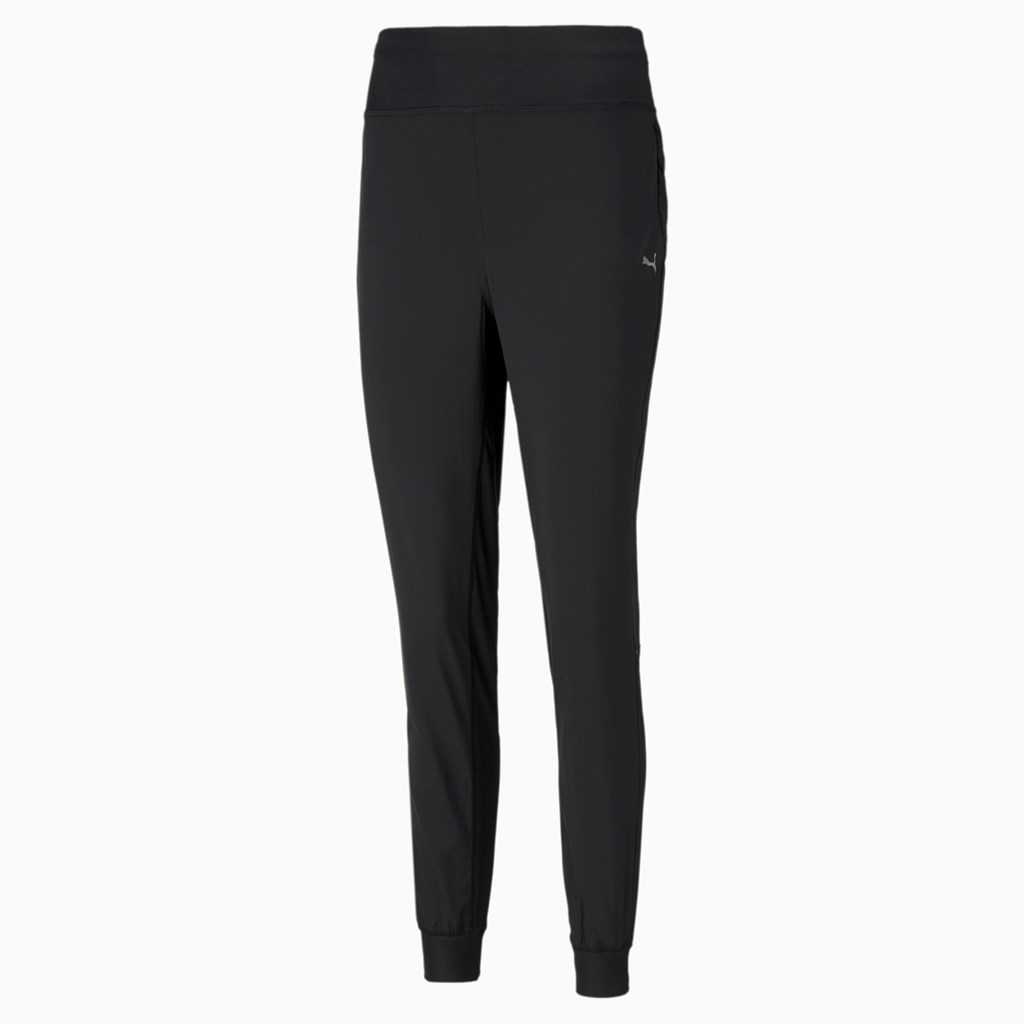 Puma Favorite Tapered Løbe Bukser Dame Sort | 743618LJY