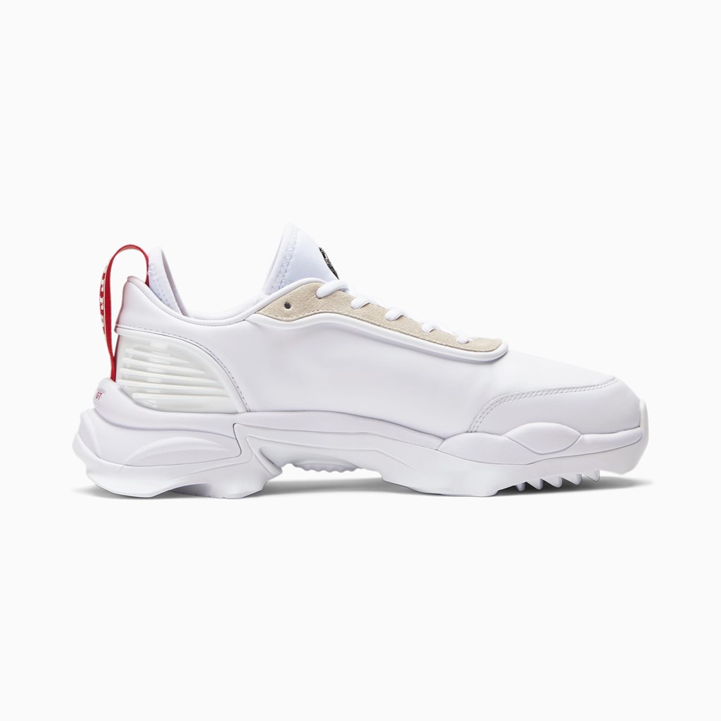 Puma Ferrari Nitefox GT Sneakers Herre Hvide | YO4062793