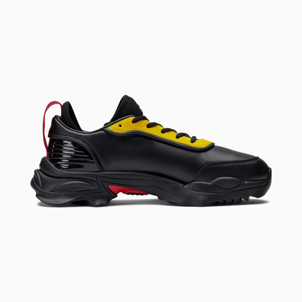 Puma Ferrari Nitefox GT Sneakers Herre Sort | 394582PWN