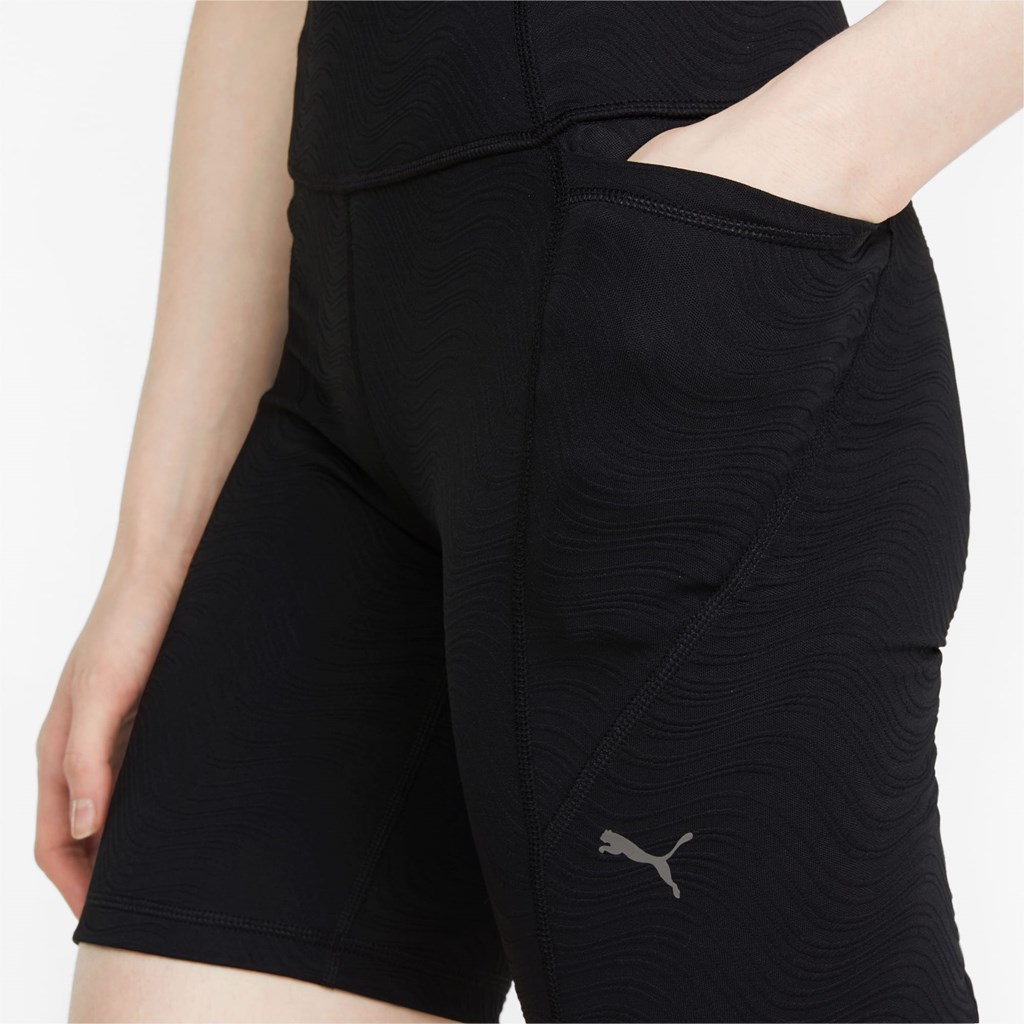 Puma Flawless 7” Kort Trænings Leggings Dame Sort | 816543YNT