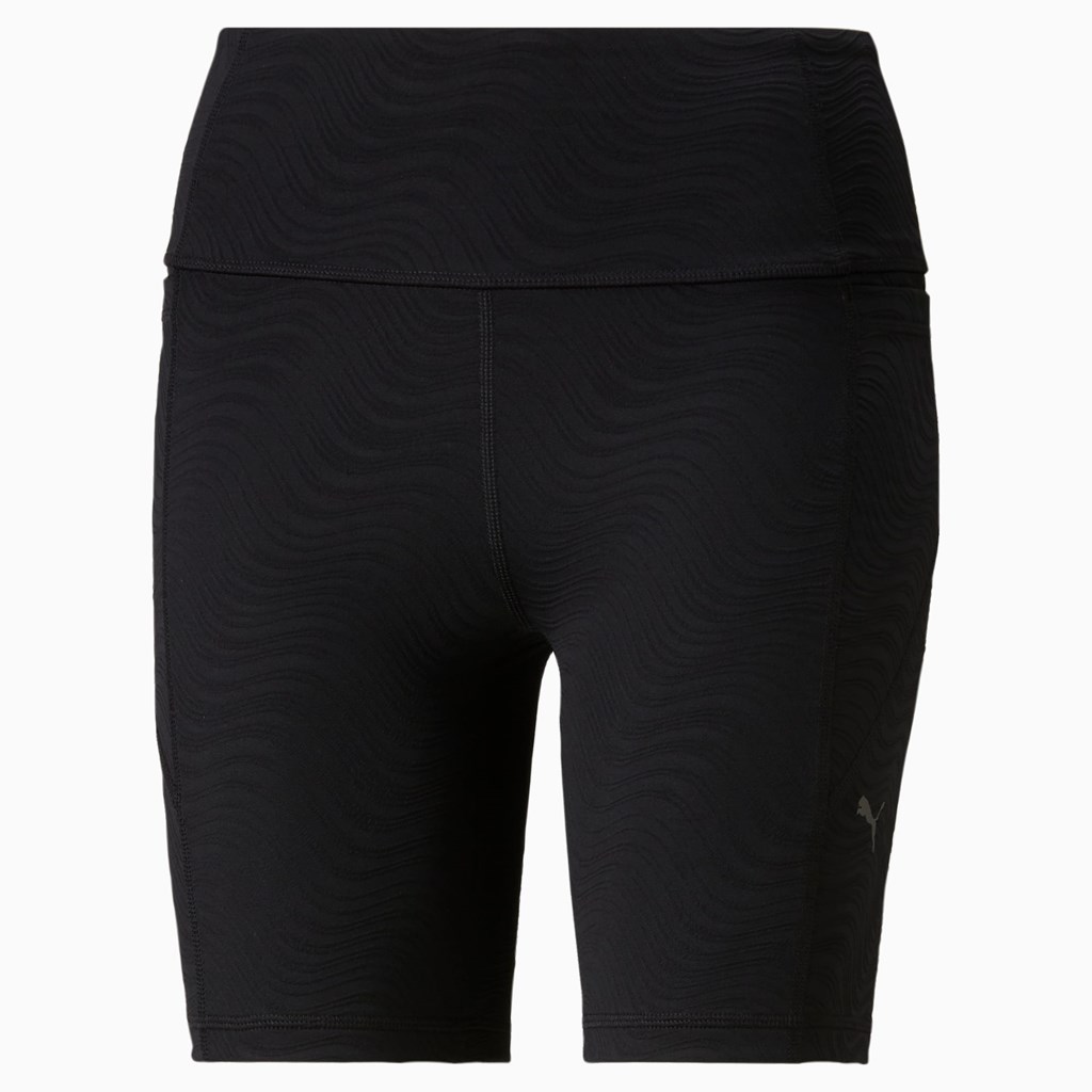 Puma Flawless 7” Kort Trænings Leggings Dame Sort | 816543YNT