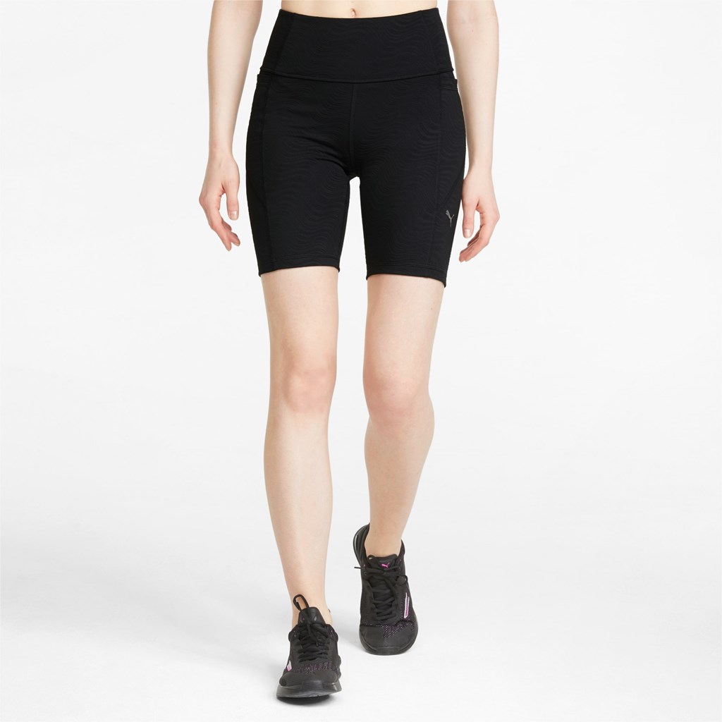 Puma Flawless 7” Kort Trænings Leggings Dame Sort | 816543YNT