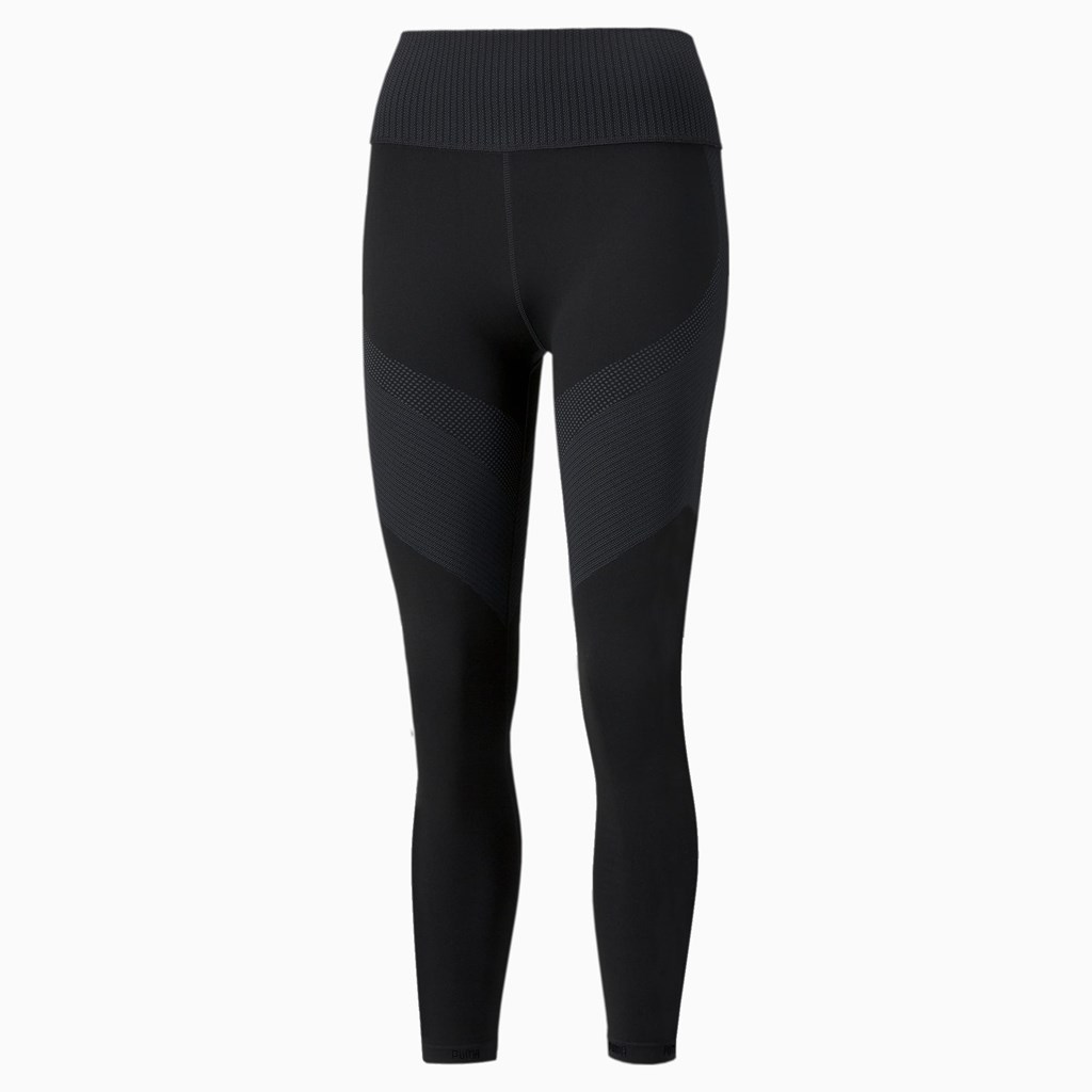 Puma FormKnit Seamless High Talje 7/8 Trænings Leggings Dame Sort | 315897UDJ