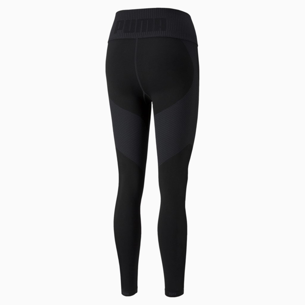 Puma FormKnit Seamless High Talje 7/8 Trænings Leggings Dame Sort | 315897UDJ