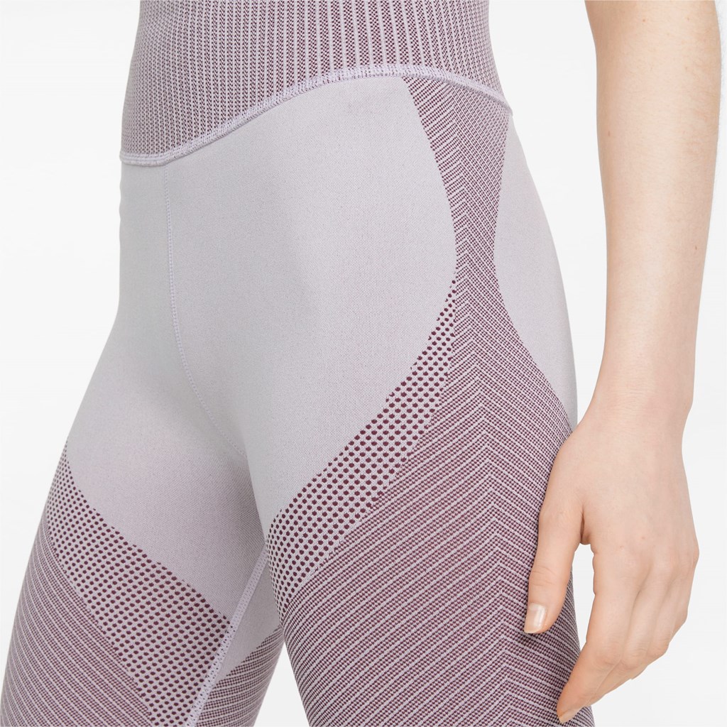 Puma FormKnit Seamless High Talje 7/8 Trænings Leggings Dame Lavendel | 983405EVO