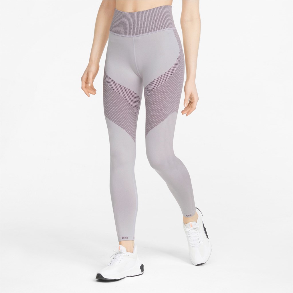 Puma FormKnit Seamless High Talje 7/8 Trænings Leggings Dame Lavendel | 983405EVO