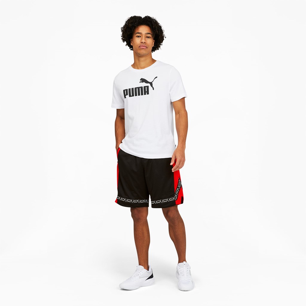 Puma Full Ride Basketball Shorts Herre Sort | 852430MNL