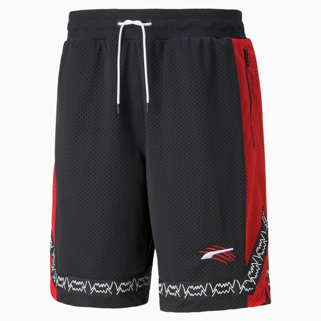 Puma Full Ride Basketball Shorts Herre Sort | 852430MNL