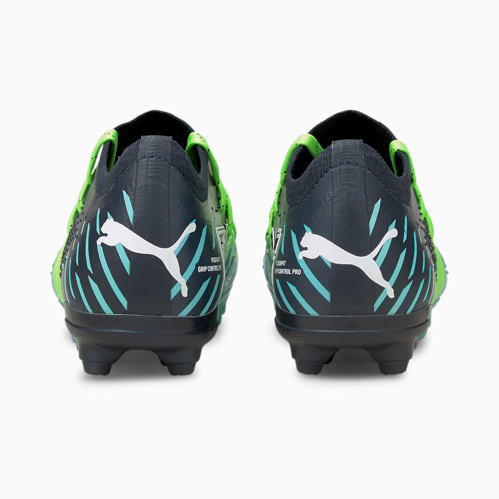 Puma Future Z 3.2 FG/AG JR Fodboldstøvler Drenge Grøn | RO8435192