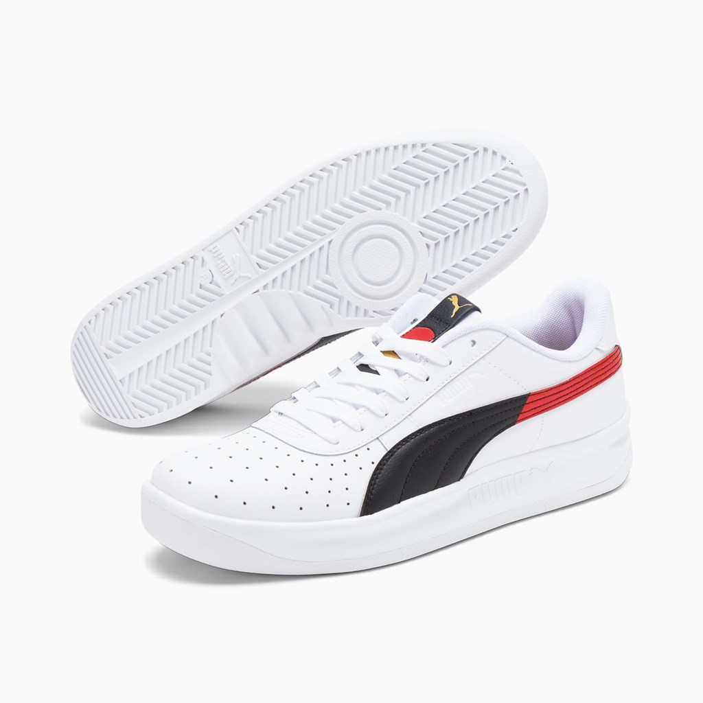 Puma GV Special Art of Sports Sneakers Herre Hvide Rød Sort | RV2986031