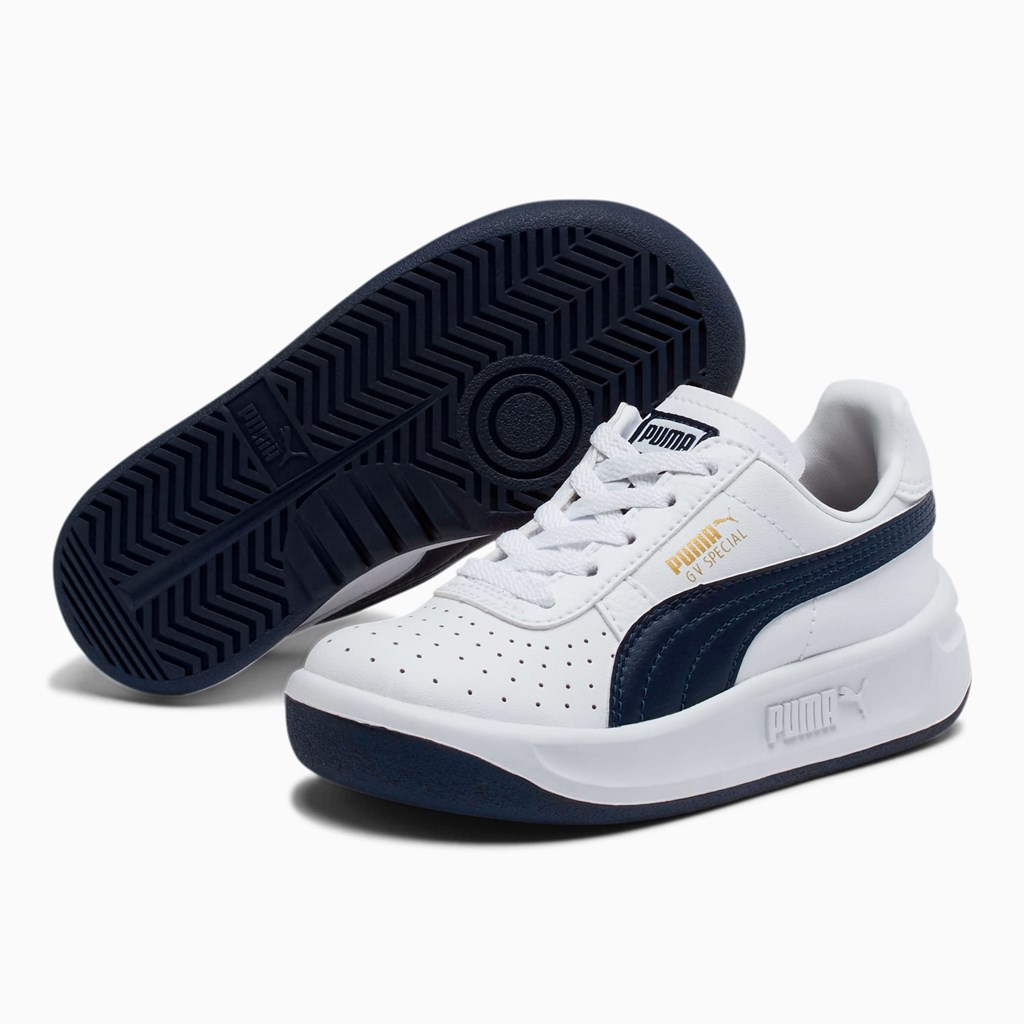 Puma GV Special Little Sneakers Drenge Hvide | 721935IDM