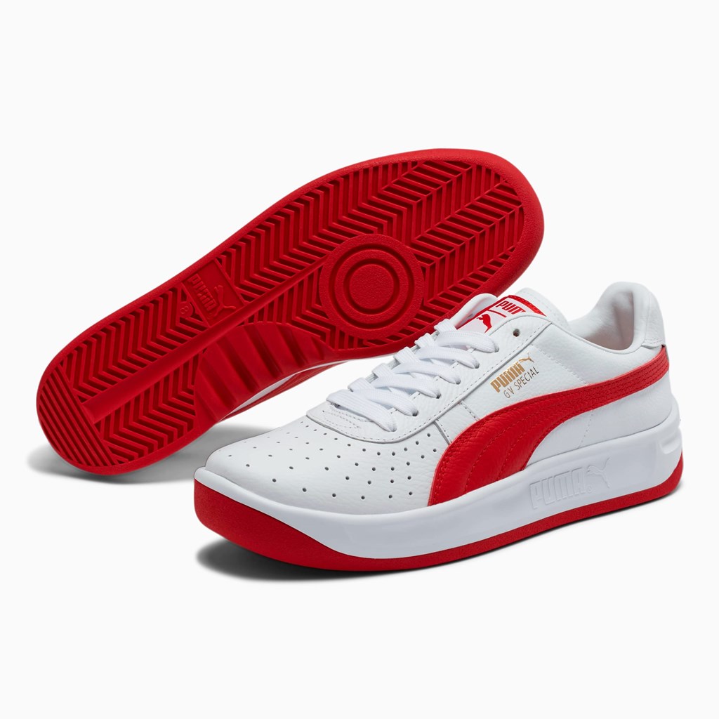 Puma GV Special+ Sneakers Dame Hvide Rød | BD6719204