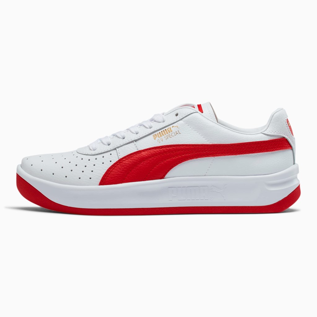 Puma GV Special+ Sneakers Herre Hvide Rød | YW3961084