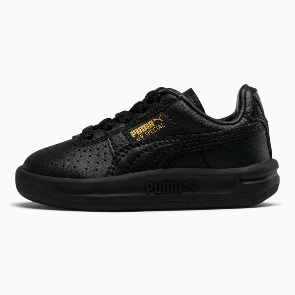 Puma GV Special Toddler Sneakers Drenge Sort Guld | 497265AVF