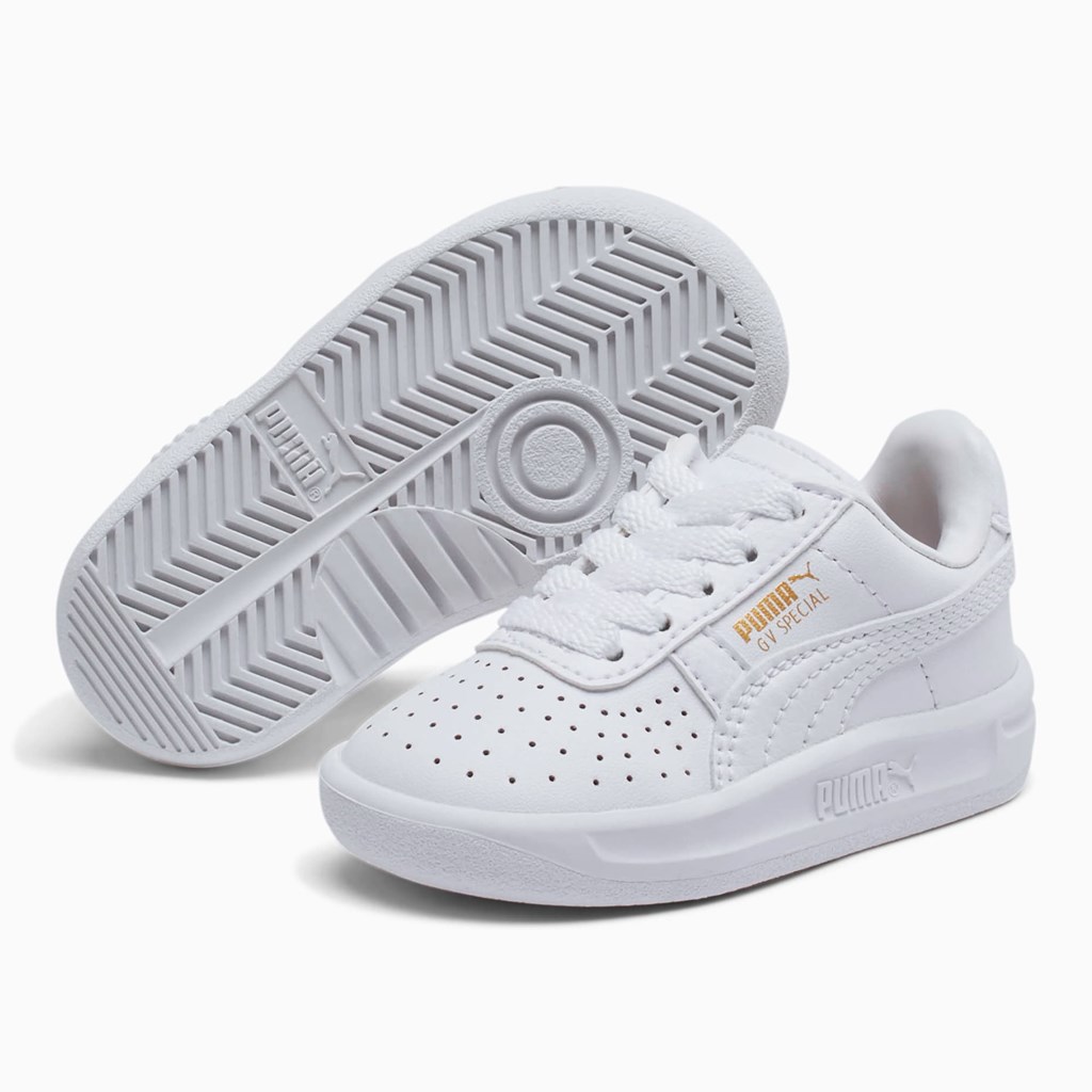 Puma GV Special Toddler Sneakers Drenge Hvide Guld | 918506RGI