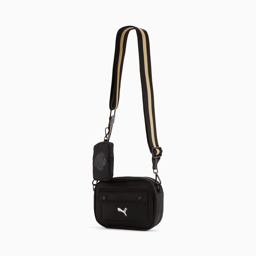 Puma High Court Cross Body Taske Dame Sort | 571926DUL