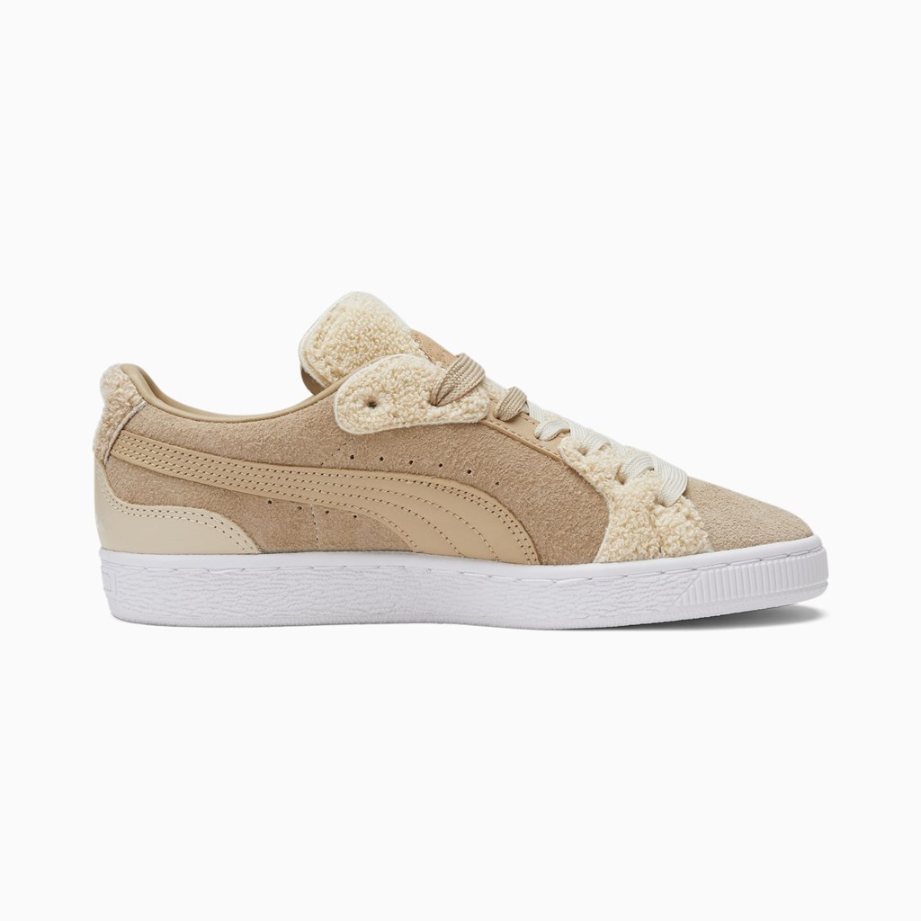 Puma High Court Cunning Suede Sneakers Dame Safari | OU8140257