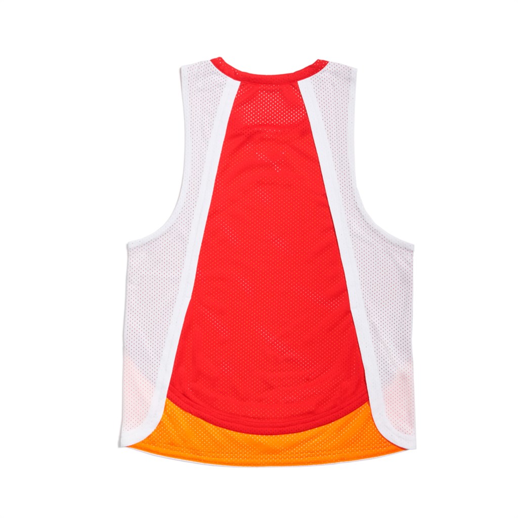 Puma High Court Timeless Tank Top Dame Hvide Orange | MX7529480