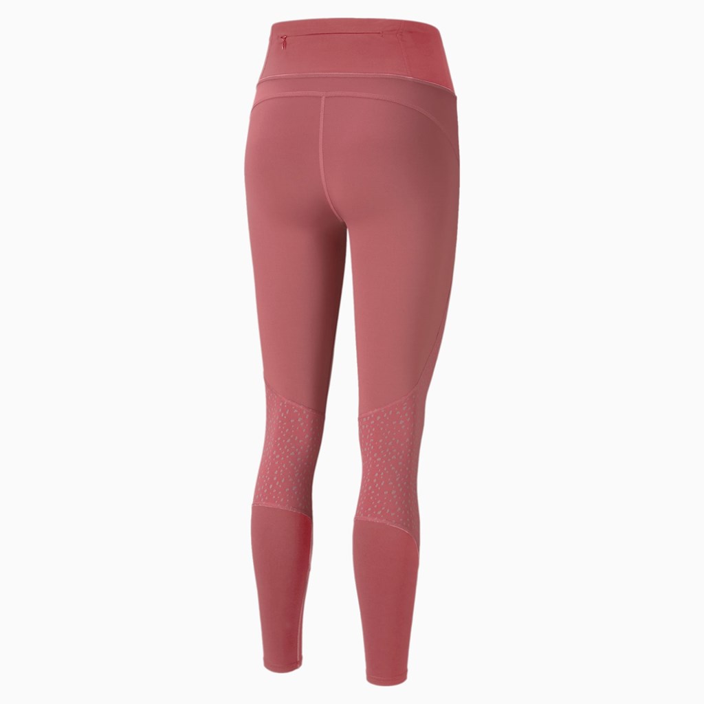 Puma High Talje Full-Length Løbe Leggings Dame Mauvewood | 016437FGQ