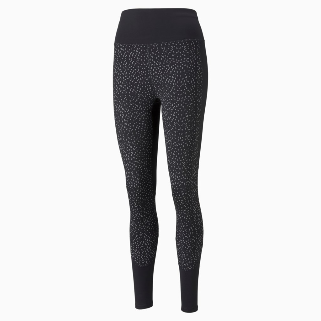 Puma High Talje Full-Length Løbe Leggings Dame Sort | 935127LYG