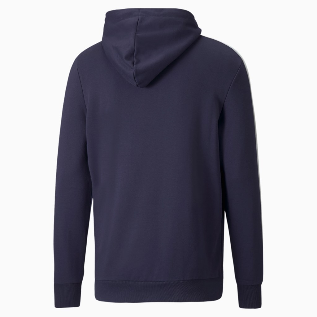 Puma Iconic T7 Hættetrøje Herre Peacoat | 079851YJS