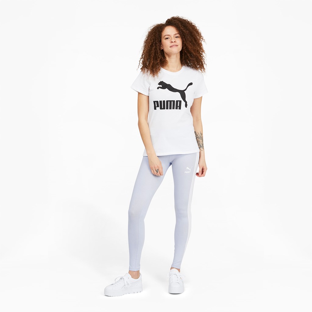 Puma Iconic T7 Leggings Dame Arctic Ice | 359142GSE