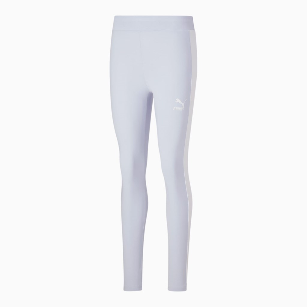 Puma Iconic T7 Leggings Dame Arctic Ice | 359142GSE