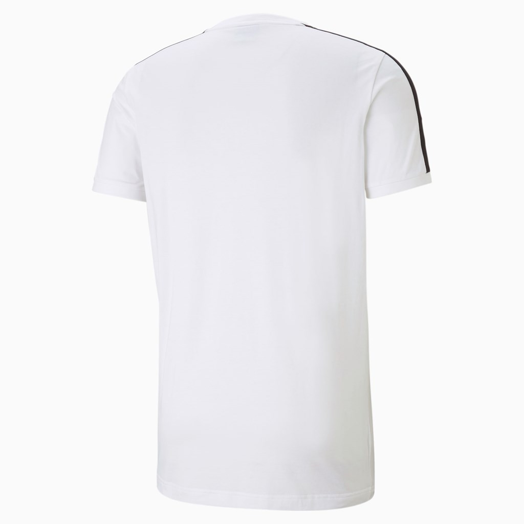 Puma Iconic T7 Løbe T-shirt Herre Hvide | 905127UPQ