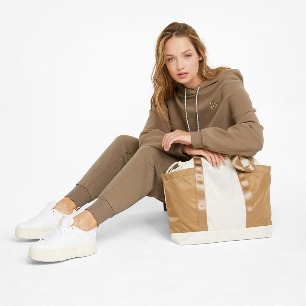 Puma Infuse Tote Taske Dame Pristine / Tiger'S Eye | 379250EFO