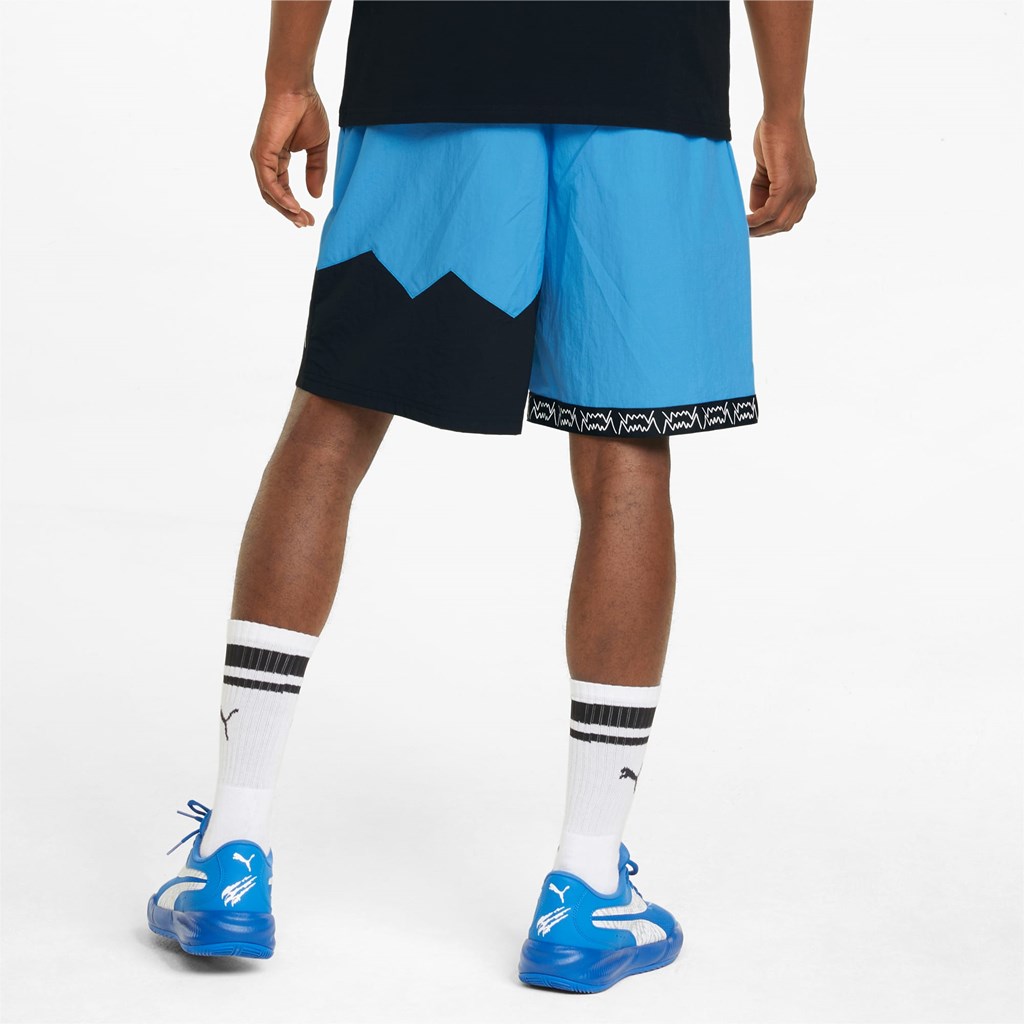 Puma Jaws Woven Basketball Shorts Herre Sort | 205916DVX