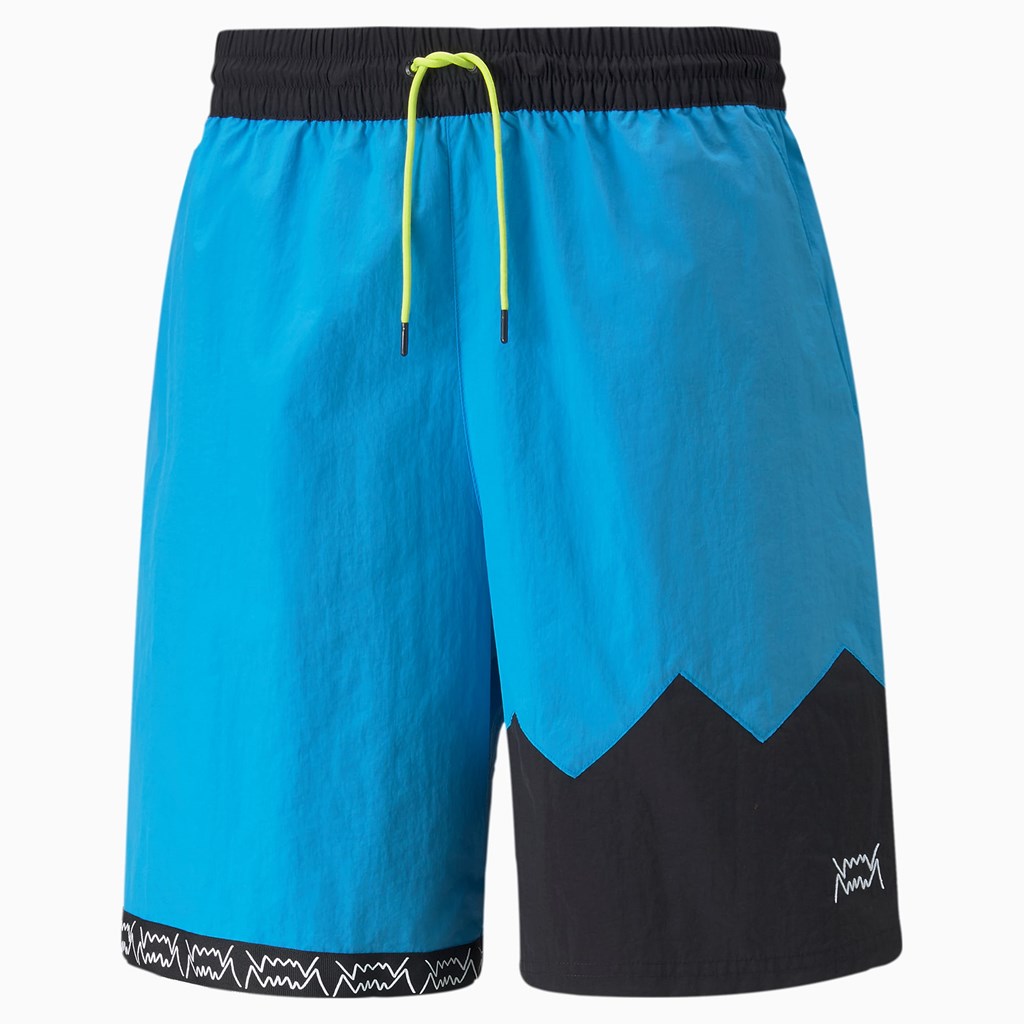 Puma Jaws Woven Basketball Shorts Herre Sort | 205916DVX