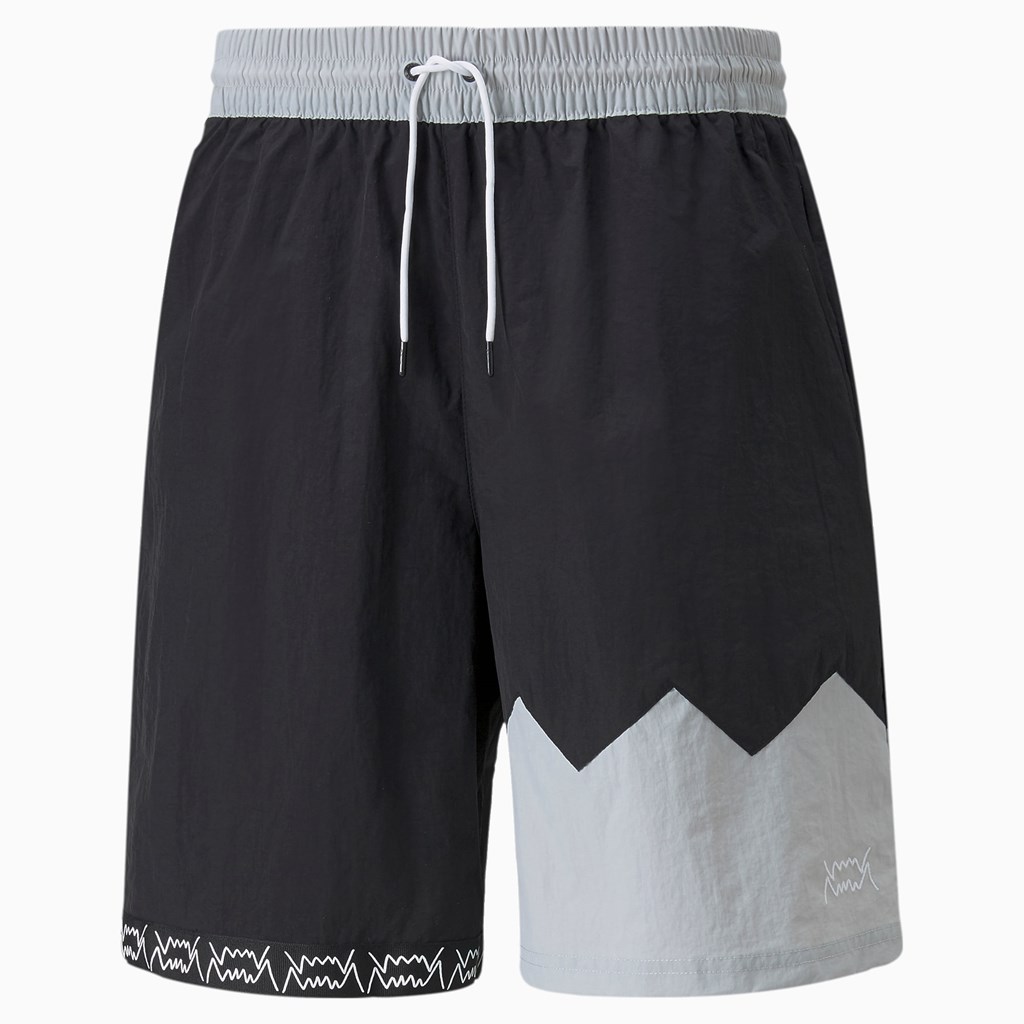 Puma Jaws Woven Basketball Shorts Herre Sort | 936285XFB