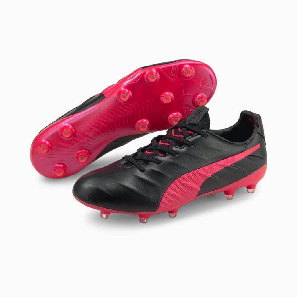 Puma KING Platinum 21 FG/AG Fodboldstøvler Herre Sort | ZU0675418