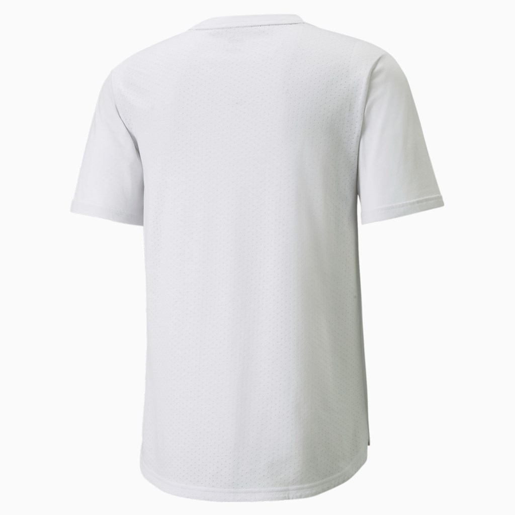 Puma Kort Sleeve Trænings Løbe T-shirt Herre Nimbus Cloud | 019875LMB